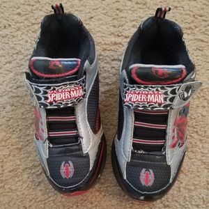 Spiderman design shoes